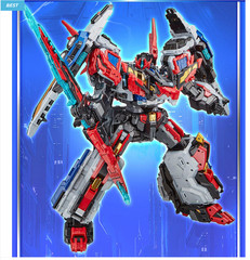 SAMG Metal Card Bot W Set | BlueCopW+HeavyIron W | Transforming Car | Korean Toy
