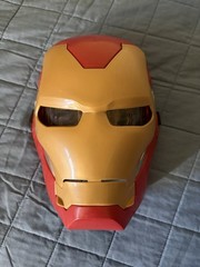 Hasbro Marvel Iron Man Light-Up Arc FX Mask Voice Sound Effects Cosplay (Tested)