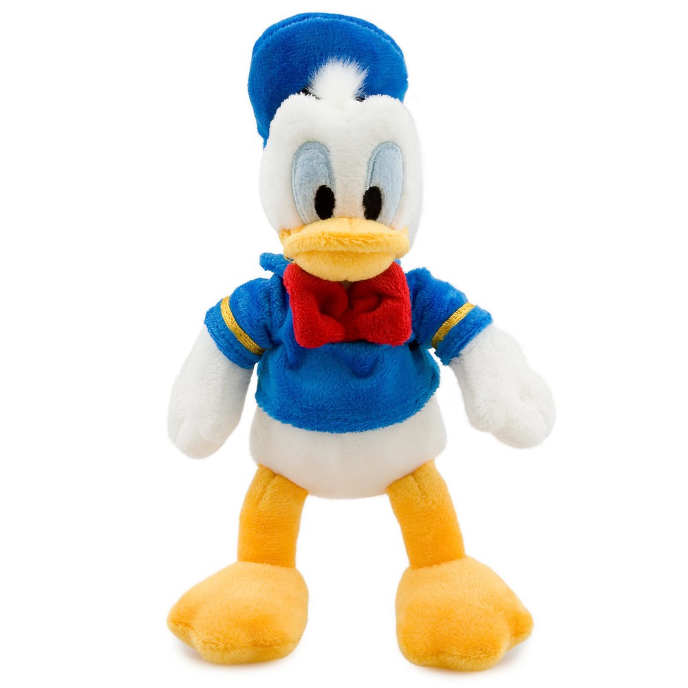 Disney Store Donald Duck Mini Bean Bag Plush – NEW with Tags