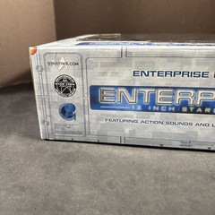 ENTERPRISE NX – 01 12″ ART ASYLUM STAR TREK SHIP VINTAGE 2002 NEW