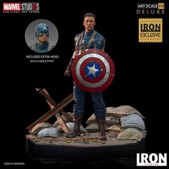 Iron Studios Avengers Captain America 1/10 Statue MCU 10 Years Exclusive US SHIP