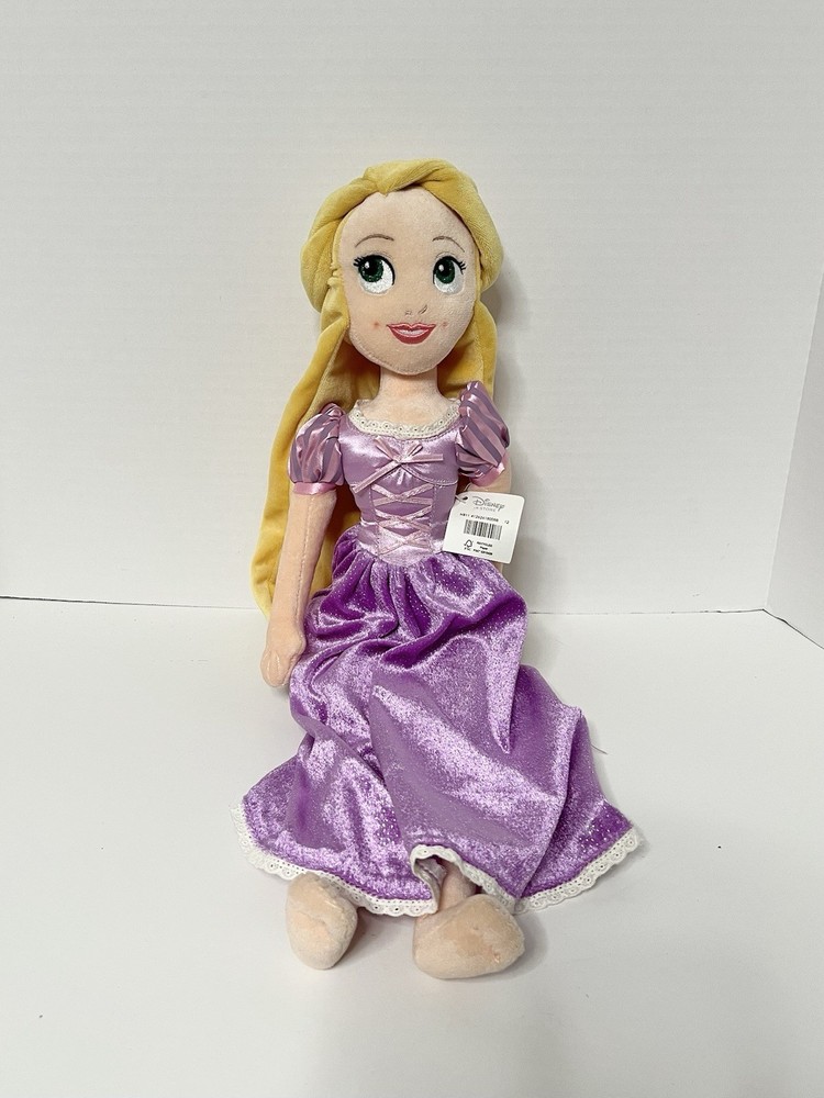 Disney Store Tangled Rapunzel 20” Plush Doll 1st Edition With Tags EUC
