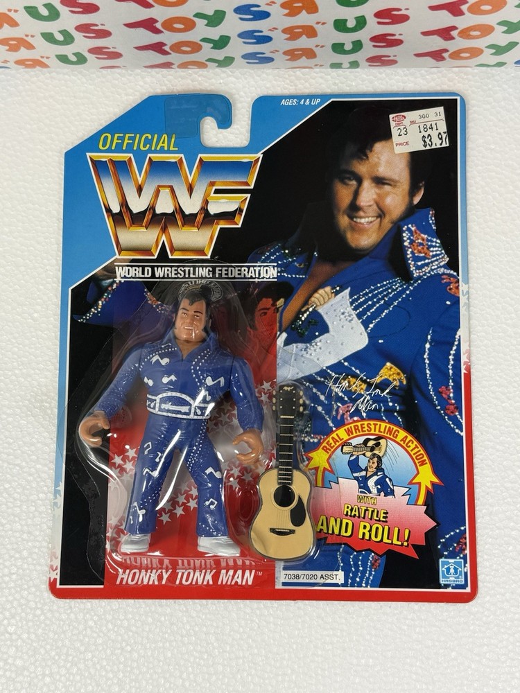 WWF Hasbro MOC Honky Tonk Man Vintage Titan Sports Minty!! Grade Worthy