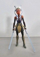 Star Wars Ahsoka Tano Figure Clone Wars Dual LIghtsabers