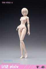 US Stock 86TOYS 1/12 T86-ST Flexible 6 inch Female Joint Action Figure Head Body