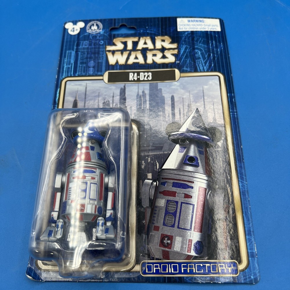 D23 Expo Exclusive Disney Star Wars R4-D23 Droid Factory Fantasia Hat Figure NEW