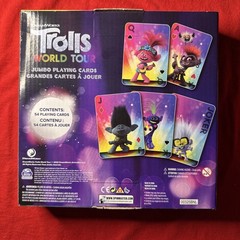 Trolls World Tour Games 3 Pack Jumbo Playing Cards Pop-Up Jr 48 pc Puzzle NEW