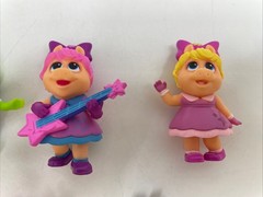 Disney Jr Muppet Babies Figure Lot (Kermit, Miss Piggy, Gonzo, Animal, Summer)
