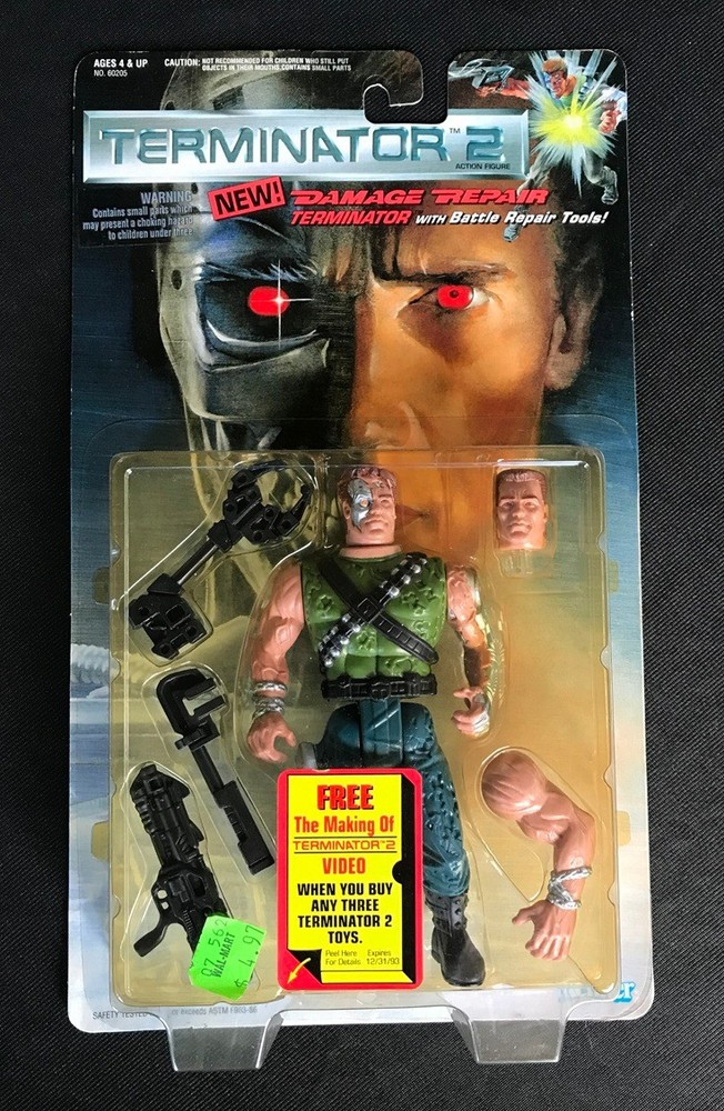 Terminator 2 Damage Repair Terminator W/Battle Repair Tools 1992