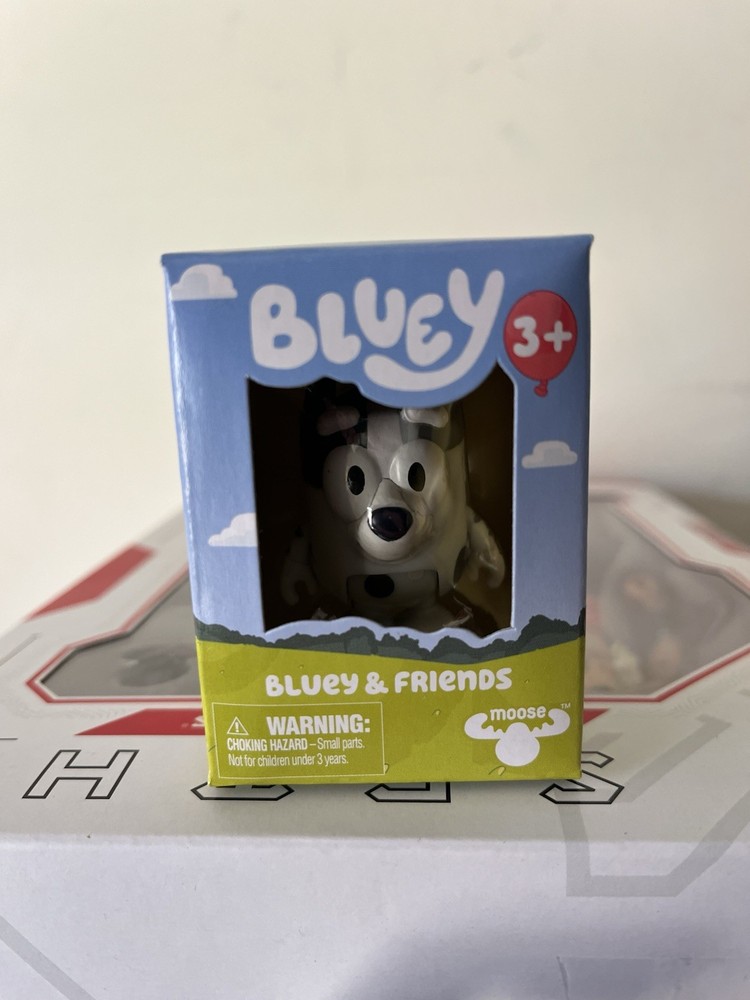 Bluey Cousin Muffin 2″ Poseable Dog Figure Disney Tv Show Moose Toys New In Box!