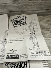 Dr Seuss The Grinch Stole Christmas Paper Directions From Various Toys