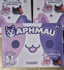 APHMAU MEEMEOWS LOT OF 5 GLITTER EDITION MYSTERY PLUSH BOXES NEW/SEALED