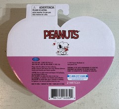 Peanuts Charlie Brown & Snoopy W/Woodstock “Be Mine” Valentines 2” Figures NEW