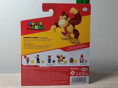 *FREE SHIP* 2.5″ DONKEY KONG + BANANAS Super Mario World of Nintendo Jakks