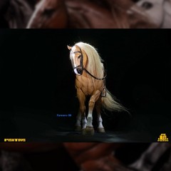 Fish Toys 1/12 Action Horse Figure Brown Statue Collectibles Ornament Accessory