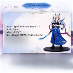 League Of Legends Spirit Blossom Yasuo 1:8 Scale Figure Peripherals Decoration