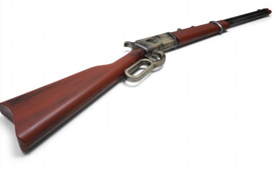 1982 Lever -action Rifle Foam Gun Toys Cosplay 1:1