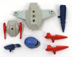 Kenner Centurions Ace McCloud w/ Skyknight Skybolt Orbital Interceptor Complete