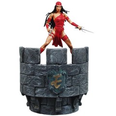 Diamond Select Toys Marvel Select Elektra Action Figure, 5 inches