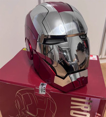Autoking Iron Man Helmet MK5 1/1 Voice-controlled Mask Transform CosplayProp NEW