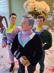 1/6 Scale Custom Lost In Space Figures, Professor John Robinson, Major Don West