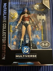 Wonder Woman And Platinum Poison Ivy, McFarlane Dc Multiverse, Platinum Edition