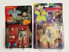Kenner GLOW IN THE DARK Stalker Predator ROBOCOP NIGHTFIGHER On Card SEE PHOTOS