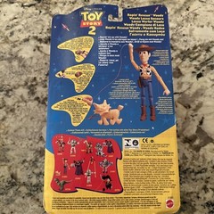 Mattel Disney Pixar Toy Story 2 Ropin Rescue Woody figure 1999 “GREAT CONDITION”