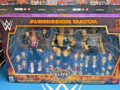WWE Elite Wrestlemania 13 Submission Match 3-Pack Figures JHL71 Rare-NEW SEALED!