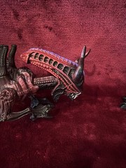 Lot Of 4 Vintage 90s Kenner 6″ Alien Queen/ Bull/ Flying Aliens Action Toys