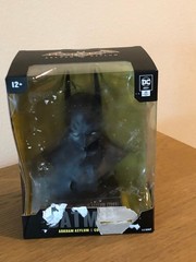 McFarlane Toys DC Direct Batman Arkham Asylum Cowl Replica 1:3 Scale damaged box