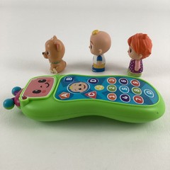 Cocomelon Press & Learn Remote Control Yo Yo JJ Bingo 2″ PVC Figures Lot