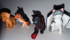 Kitty Puppy In My Pocket Figure Lot 4