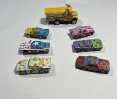 Disney Pixar Cars Thunder Hollow Demolition Derby Character Lot Bundle 7 READ