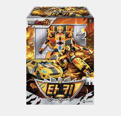 Metal Cardbot W Tachy Transforming Robot Cheetah Sports Car Korean Toy