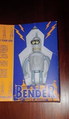 Futurama Wind-Up Bender Robot Action Toy 2000