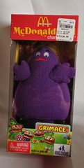 Grimace McDonalds Mcdonaldland Huckleberry 8″ Figure 2008 Purple Toy