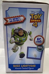 DISNEY Toy Story 4 Buzz Lightyear Remote Control Figure Retractable Wings NEW