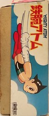 VINTAGE BILLIKEN JAPAN “MIGHTY ATOM” ROBOT TIN TOY ASTRO BOY WIND-UP
