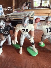 STARTING LINEUP SLU Oakland LA Raiders VTG Figure Lot Rare Jay Schroeder Helmets