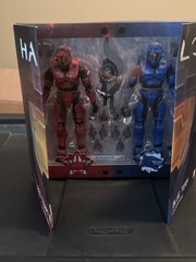 Jazwares Halo Spartan Collection Red Team vs Blue Team 2-pack Gamestop Exclusive