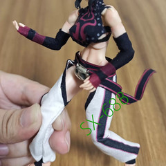 1/12 Scale CustomLady Top+ Pants Set for 6”Romankey Figure Body