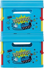 Thomas the Tank Engine Folding Storage Box Toy Box Stacking Basket 38x25x19.5cm