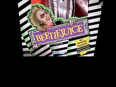 1989 Beetlejuice Kenner Talking Doll Pull String Spinning Head 15 Inches Vintage