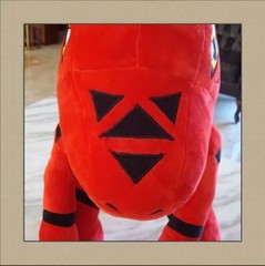 Anime Digital Monster Digimon Guilmon 31/51” Plush Toy Stuffed Doll Kids Gift
