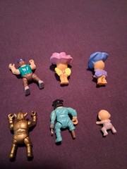 Plastic Mini Figure Set Mixed Lot Multicolor Miniature Toy Figures