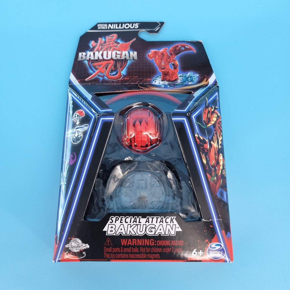 Bakugan Generation 3 Titanium Special Attack NILLIOUS Figure GEN 3