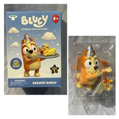 NEW Open Box Bluey Studio Collection Series 1 – 5″ Figure – Bingo Duck Cake