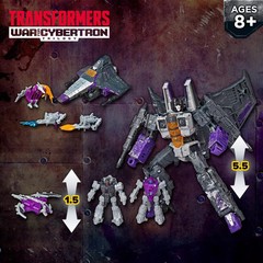 Hasbro Transformers WFC-S27 Skywarp Phantomstrike Squadron 4 Pack Set In Hand
