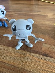 FIVE Roblox Piggy Robby Action Figure Piggies Yellow Dinopiggy, Zombie